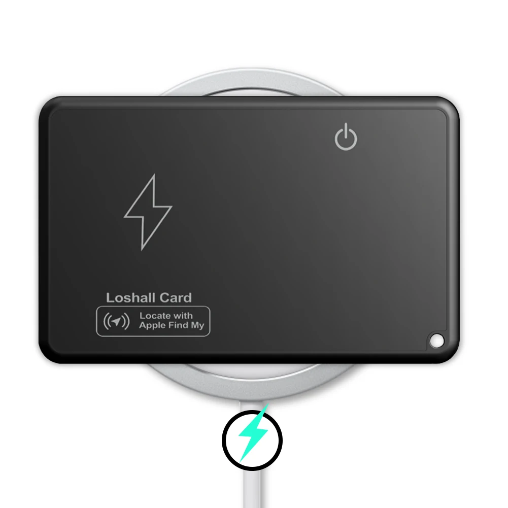 Wireless Charging Wallet Tracker Card Waterproof GPS Item Finder Compatible with Apple Find My App Slim and Lightweight
Wireless Charging Wallet Tracker Card Waterproof GPS Item Finder Compatible with Apple Find My App Slim and Lightweight