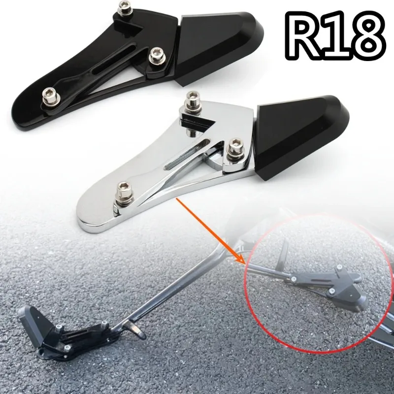 For BMW R 18 Moto Accessories Aluminum Parking For BMW R18 Motorcycle Kickstand Foot Side Stand Extension Enlarge Support Pad
For BMW R 18 Moto Accessories Aluminum Parking For BMW R18 Motorcycle Kickstand Foot Side Stand Extension Enlarge Support Pad
