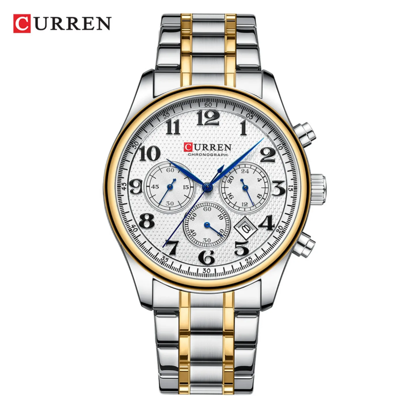 Curren 8466 Luxury Men's Business-Style Quartz Watch Multi-Functional Water-Resistant Men's Wristwatch with Calendar Gifts
Curren 8466 Luxury Men's Business-Style Quartz Watch Multi-Functional Water-Resistant Men's Wristwatch with Calendar Gifts