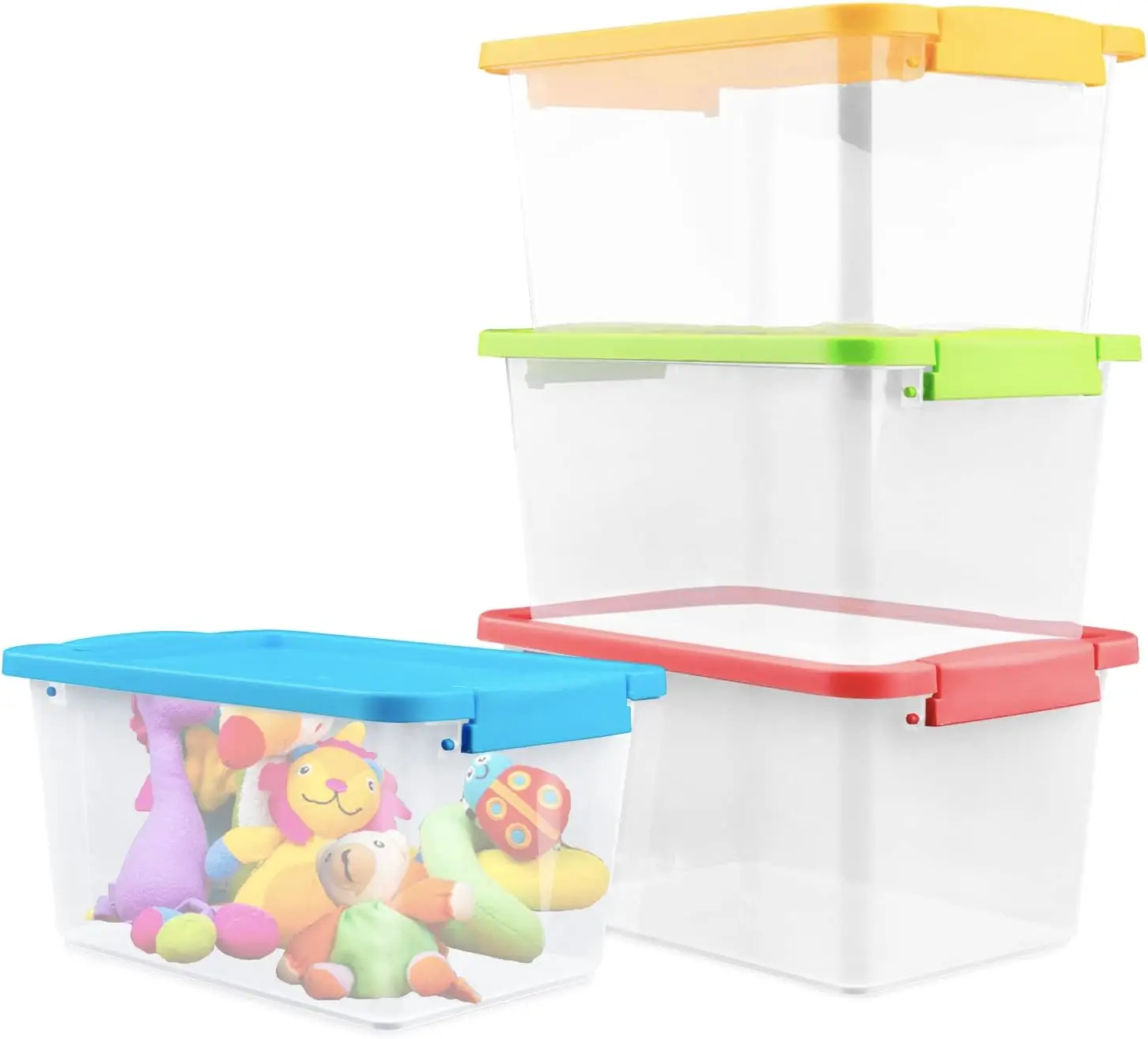 Storage Bins,4 Pack Small Stackable Plastic Cubby Containers with Lids 5 QT Storage Cubbies Plastic
Storage Bins,4 Pack Small Stackable Plastic Cubby Containers with Lids 5 QT Storage Cubbies Plastic