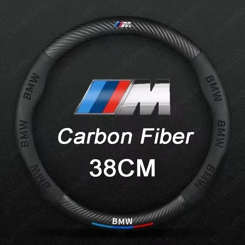 Carbon fiber Leather Car Steering Wheel Cover For BMW M E34 E36 E60 E90 E46 E39 E70 F10 F20 F30 X5 X6 X1 M3 M5 M6
Carbon fiber Leather Car Steering Wheel Cover For BMW M E34 E36 E60 E90 E46 E39 E70 F10 F20 F30 X5 X6 X1 M3 M5 M6