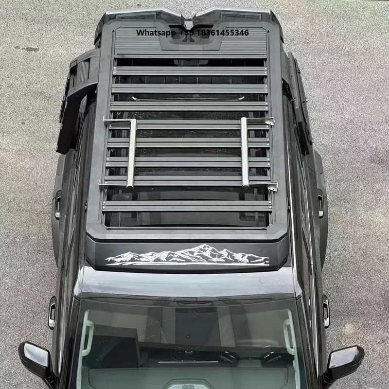 Auto Car Roof-Mounted Easy Installation Aluminum Alloy Roof Platform for Traveler T2
Auto Car Roof-Mounted Easy Installation Aluminum Alloy Roof Platform for Traveler T2