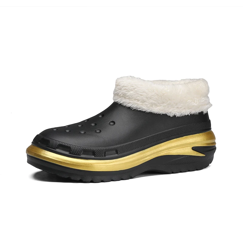 Unisex Winter Outdoor Cotton Shoes Slip On Keep Warm High Top Fur Slippers Lightweight Thick-Soled Clogs Men Women Size 36-45
Unisex Winter Outdoor Cotton Shoes Slip On Keep Warm High Top Fur Slippers Lightweight Thick-Soled Clogs Men Women Size 36-45