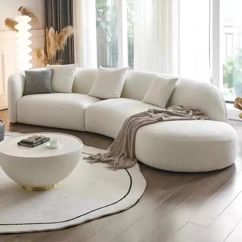 Teddy Boneless Sofas Curved Compression Sofa Couch for Living Room Corner Sofa Couches Comfy Sofas for Apartment Home
Teddy Boneless Sofas Curved Compression Sofa Couch for Living Room Corner Sofa Couches Comfy Sofas for Apartment Home