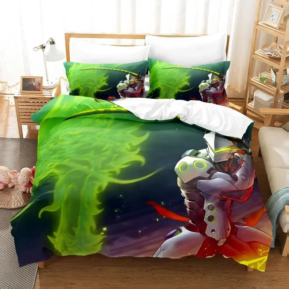 Новый игровой комплект постельного белья Overwatch Genji Single Twin Full Queen King Size, комплект постельного белья для взрослых и детей, комплекты пододеяльников для спальни, домашний текстиль
Новый игровой комплект постельного белья Overwatch Genji Single Twin Full Queen King Size, комплект постельного белья для взрослых и детей, комплекты пододеяльников для спальни, домашний текстиль
