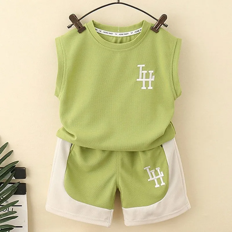 Fashion Children Clothing Sets Summer Kids Clothes Boys Baby Cotton Short Sleeve shirt Shorts 2PCS Kids Outfits
Fashion Children Clothing Sets Summer Kids Clothes Boys Baby Cotton Short Sleeve shirt Shorts 2PCS Kids Outfits
