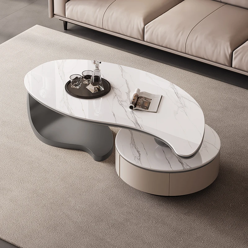 Modern Light Luxury Coffee Table Minimalist Designer Aesthetic Unique Side Table Accessories Decoration Couchtisch Furniture
Modern Light Luxury Coffee Table Minimalist Designer Aesthetic Unique Side Table Accessories Decoration Couchtisch Furniture
