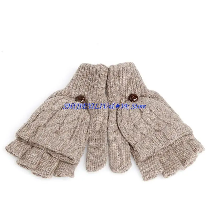 E21F Gloves Knitted for Women Fingerless Gloves Drive Mittens Black Gray Coffee
E21F Gloves Knitted for Women Fingerless Gloves Drive Mittens Black Gray Coffee