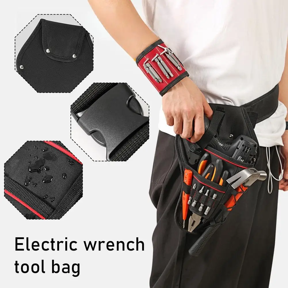 Multi-functional Waterproof Drill Waist Tool Bag Portable Electrician Maintenance Storage Bag For Wrench Hammer Screwdriver Z1L8
Multi-functional Waterproof Drill Waist Tool Bag Portable Electrician Maintenance Storage Bag For Wrench Hammer Screwdriver Z1L8