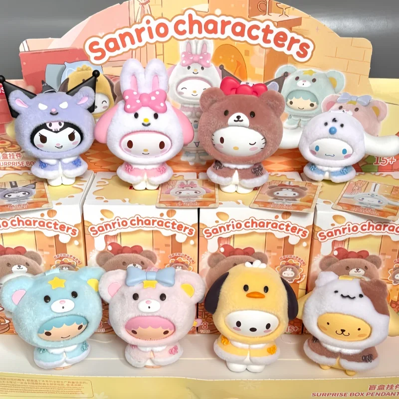 Genuine Sanrio Little Cloak Face Turning Series Blind Box Mystery Box Flocked Toy Collectibles Anime Cartoon Birthday Toys Gift
Genuine Sanrio Little Cloak Face Turning Series Blind Box Mystery Box Flocked Toy Collectibles Anime Cartoon Birthday Toys Gift