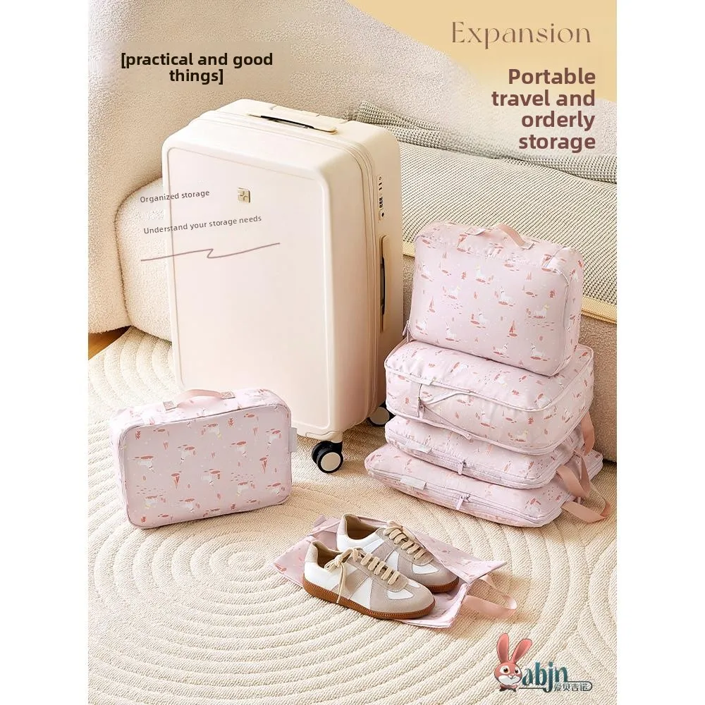 Compressed Travel Storage Bag Underwear Separate Luggage Organizer Bag for Business Trips And Personal Clothes
Compressed Travel Storage Bag Underwear Separate Luggage Organizer Bag for Business Trips And Personal Clothes