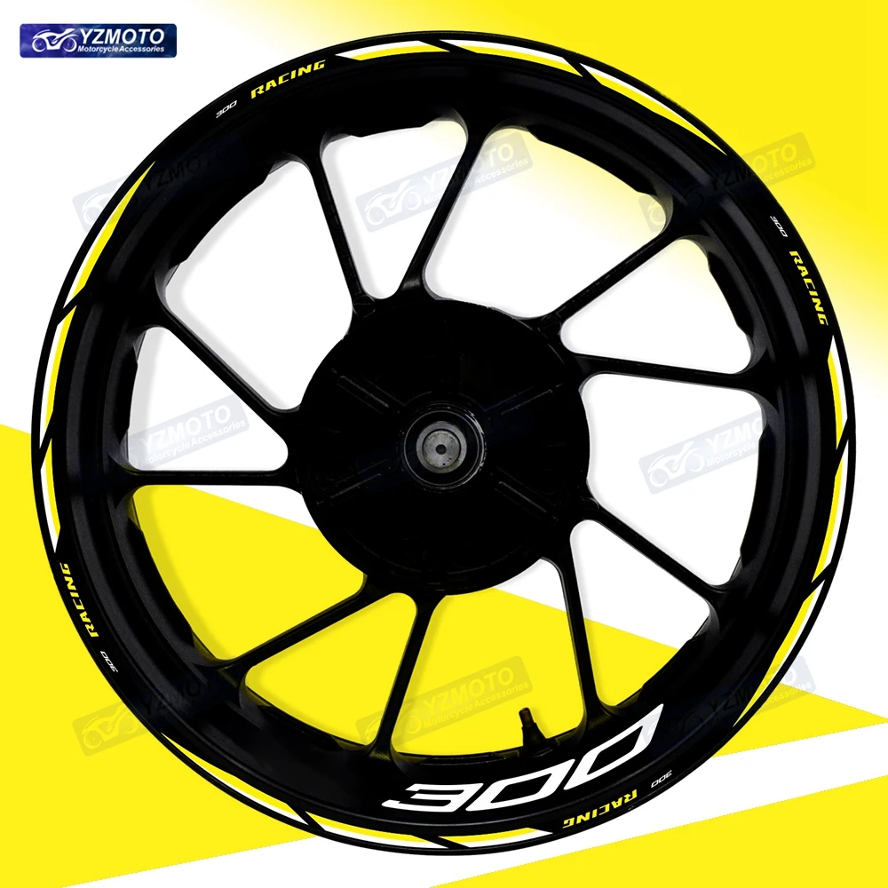 For NINJA300 Ninja 300 Motorcycle 17 Inch Front Rear Wheel Sticker Racing Decal Reflective Decorative Hub Stripe Rim Stickers
For NINJA300 Ninja 300 Motorcycle 17 Inch Front Rear Wheel Sticker Racing Decal Reflective Decorative Hub Stripe Rim Stickers