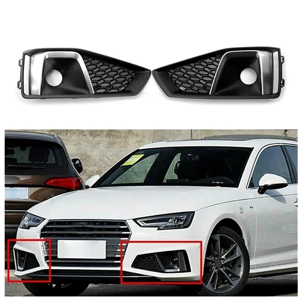 Решетка радиатора сотовая для Audi A4 B9 S-LINE 2018-2020, накладка на решетку противотуманных фар 8WD807681J 8WD807682J-AS55
Решетка радиатора сотовая для Audi A4 B9 S-LINE 2018-2020, накладка на решетку противотуманных фар 8WD807681J 8WD807682J-AS55