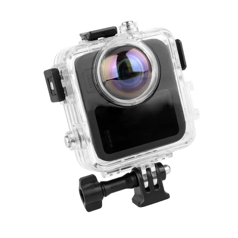 For GoPro Max 2 Waterproof Case Underwater 50M Diving Housing Protection Cover Frame Sports Camera Protective Case Accessories
For GoPro Max 2 Waterproof Case Underwater 50M Diving Housing Protection Cover Frame Sports Camera Protective Case Accessories