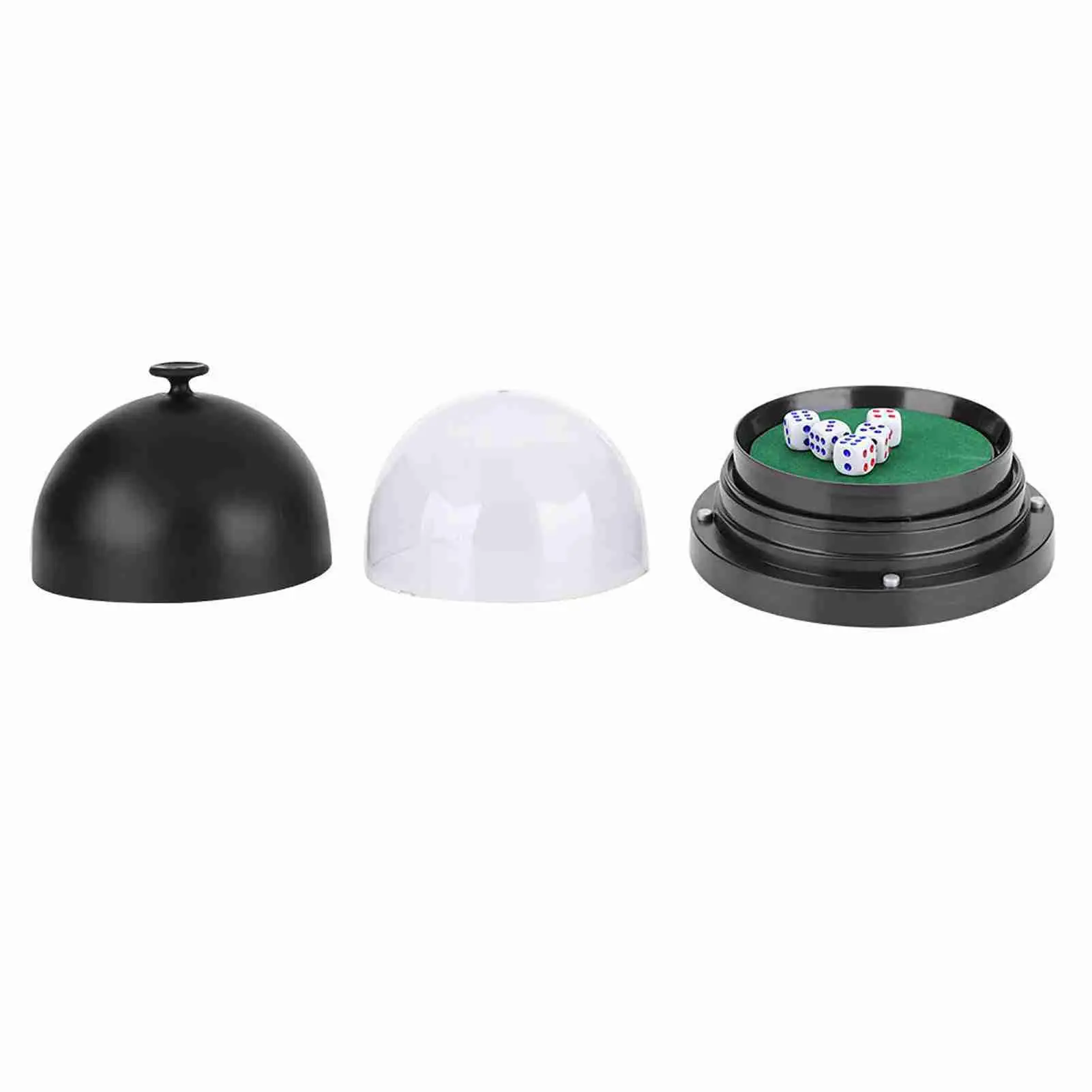 Transparent Automatic Dice Roller Cup - Cheating-Resistant Plastic Cover for Fair Play
Transparent Automatic Dice Roller Cup - Cheating-Resistant Plastic Cover for Fair Play