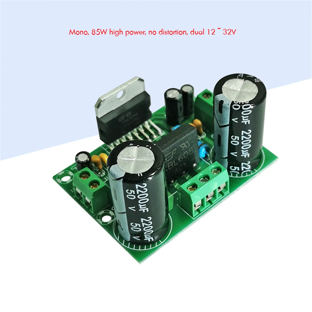 100W Digital Power Amplifier Board TDA7294 High Power Dual 12-32V Single Channel Audio Amplifier Module for DIY Speaker
100W Digital Power Amplifier Board TDA7294 High Power Dual 12-32V Single Channel Audio Amplifier Module for DIY Speaker