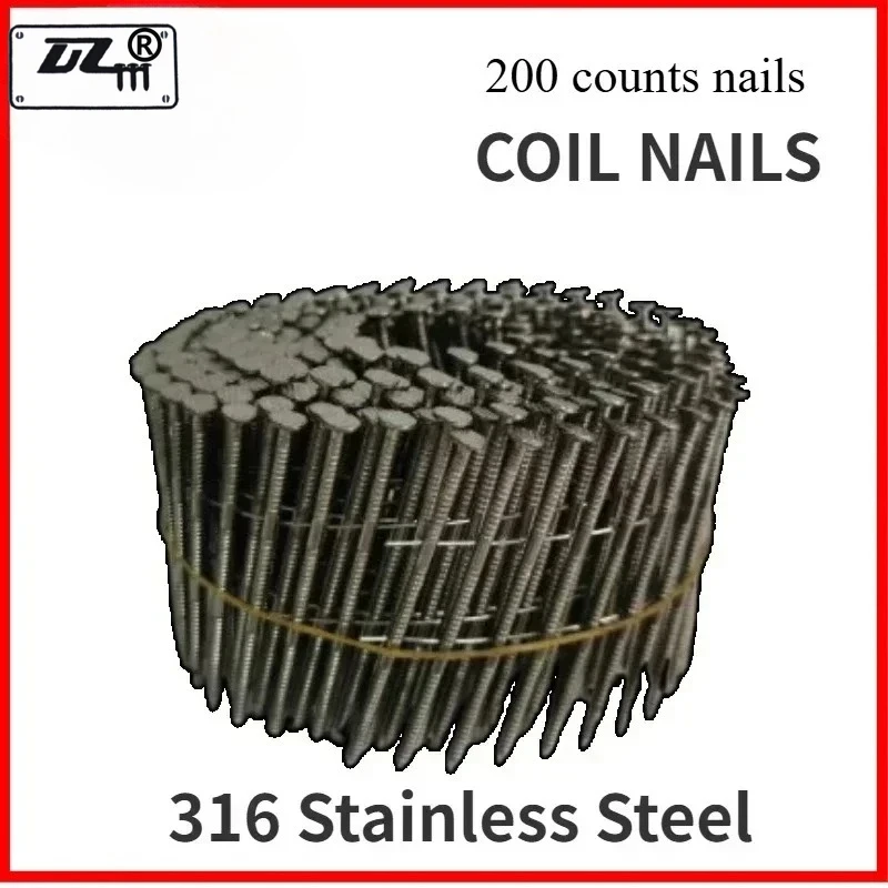 Кольцо для гвоздей из нержавеющей стали 316, 15 градусов, спиральный хвостовик, круглая проволока, изогнутая резьба, CoilSiding, IronforOutside, деревообрабатывающая Tapiceria 
Кольцо для гвоздей из нержавеющей стали 316, 15 градусов, спиральный хвостовик, круглая проволока, изогнутая резьба, CoilSiding, IronforOutside, деревообрабатывающая Tapiceria