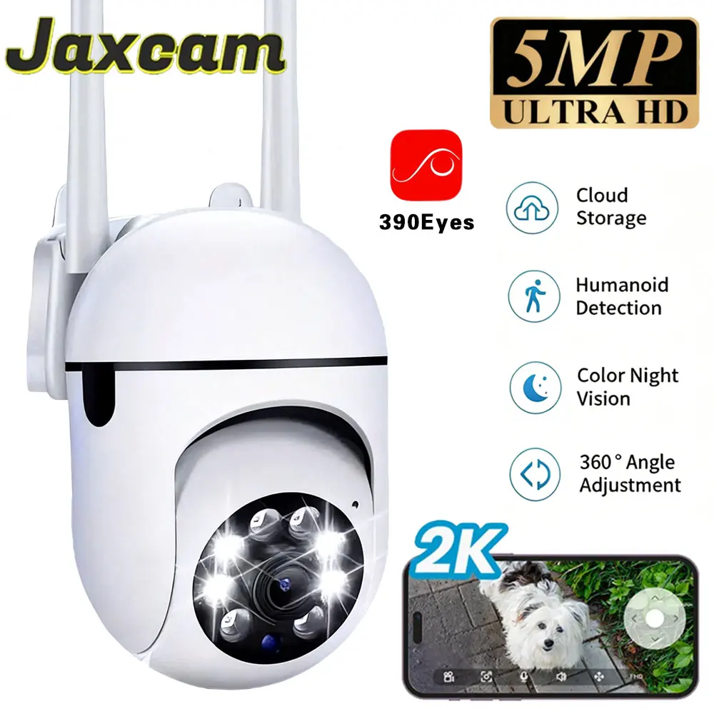 390Eyes 5 МП HD WiFi IP-камера видеонаблюдения для дома с цветным ночным видением и автоматическим отслеживанием, внутренняя камера видеонаблюдения CCTV
390Eyes 5 МП HD WiFi IP-камера видеонаблюдения для дома с цветным ночным видением и автоматическим отслеживанием, внутренняя камера видеонаблюдения CCTV