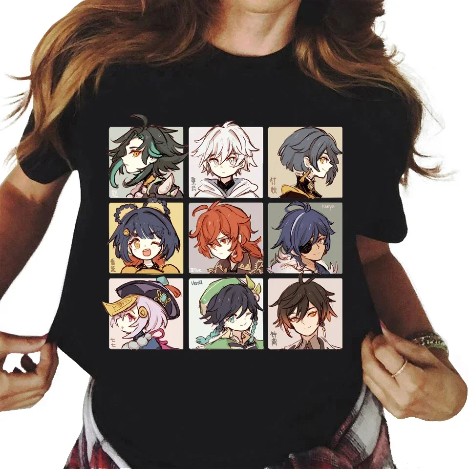 Genshin Impact Graphic Print Women T-shirt Harajuku Ulzzang Short Sleeve T Shirt 2025 Summer Casual Fashion Unisex Clothes Tops
Genshin Impact Graphic Print Women T-shirt Harajuku Ulzzang Short Sleeve T Shirt 2025 Summer Casual Fashion Unisex Clothes Tops