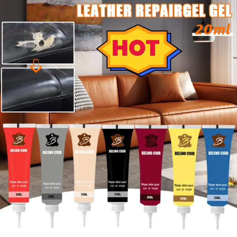 20ml Car Leather Finish Car Leather Repair Gel Car Seat Leather Complementary Refurbishing Cream Paint For Car Maintenance Paste
20ml Car Leather Finish Car Leather Repair Gel Car Seat Leather Complementary Refurbishing Cream Paint For Car Maintenance Paste