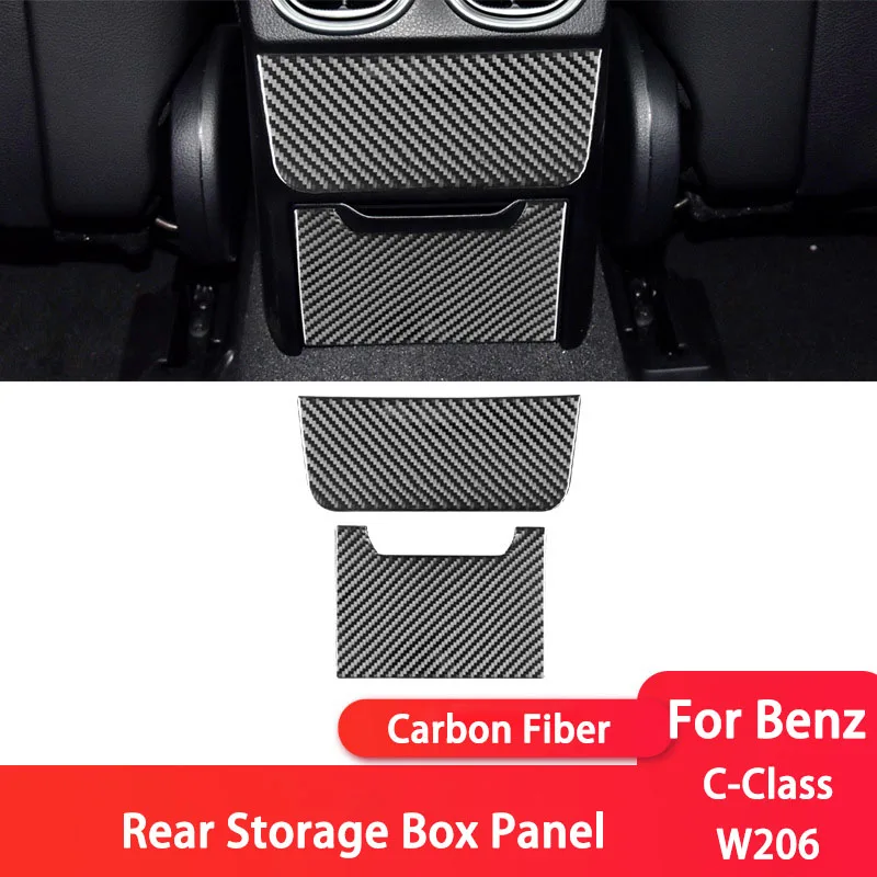 For Mercedes-Benz C-Class W206 Premium Carbon Fiber Rear Storage Box Panel Decorative Sticker Interior Modification Accessories
For Mercedes-Benz C-Class W206 Premium Carbon Fiber Rear Storage Box Panel Decorative Sticker Interior Modification Accessories