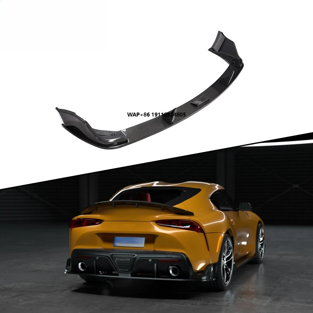 Carbon Fiber Rear Bumper Diffuser for Supra A90 2019-2020
Carbon Fiber Rear Bumper Diffuser for Supra A90 2019-2020