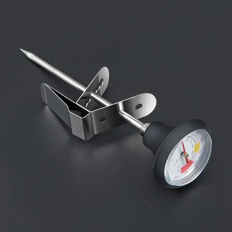 Stainless Steel Coffee Temperature Meter Probe 0~100℃ Thermometer for Coffee Pot Milk Frothing Jug Cafe Kitchen Measuring Tool
Stainless Steel Coffee Temperature Meter Probe 0~100℃ Thermometer for Coffee Pot Milk Frothing Jug Cafe Kitchen Measuring Tool