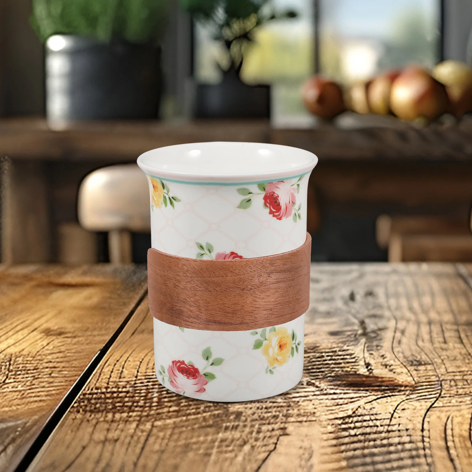 Wooden Heat Insulation Cup Sleeve Black Walnut Coffee Tea Water Bottle Protector Sturdy Design Exquisite Craftsmanship Versatile
Wooden Heat Insulation Cup Sleeve Black Walnut Coffee Tea Water Bottle Protector Sturdy Design Exquisite Craftsmanship Versatile