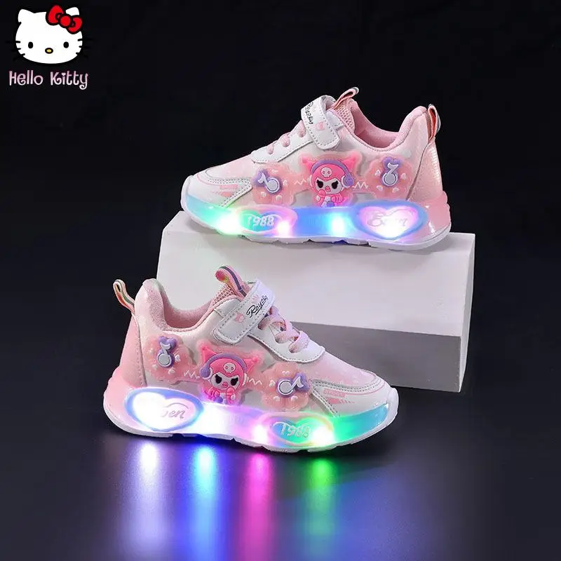 Girls Cartoon Luminous Sports Shoes Kuromi Autumn New Anime Kawaii Led Illuminated Princess Lightweight Running Shoes
Girls Cartoon Luminous Sports Shoes Kuromi Autumn New Anime Kawaii Led Illuminated Princess Lightweight Running Shoes