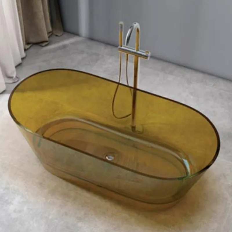 Customized Resin Bathtub Independent Simple Homestay Transparent Resin Bathtub
Customized Resin Bathtub Independent Simple Homestay Transparent Resin Bathtub