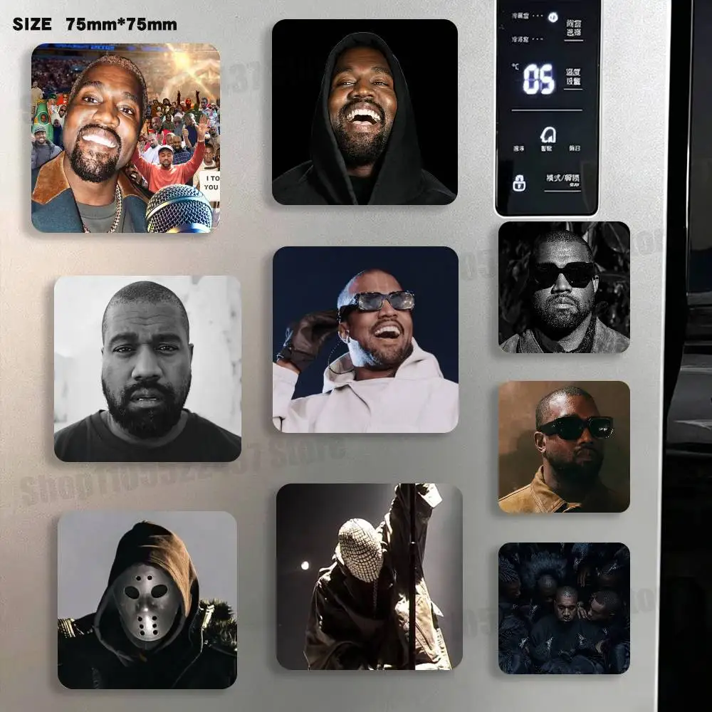 Hot K-Kanye W-West Rapper Fridge Magnetic Magnet PVC Memorial Decor for Family Friends Students Adults
Hot K-Kanye W-West Rapper Fridge Magnetic Magnet PVC Memorial Decor for Family Friends Students Adults