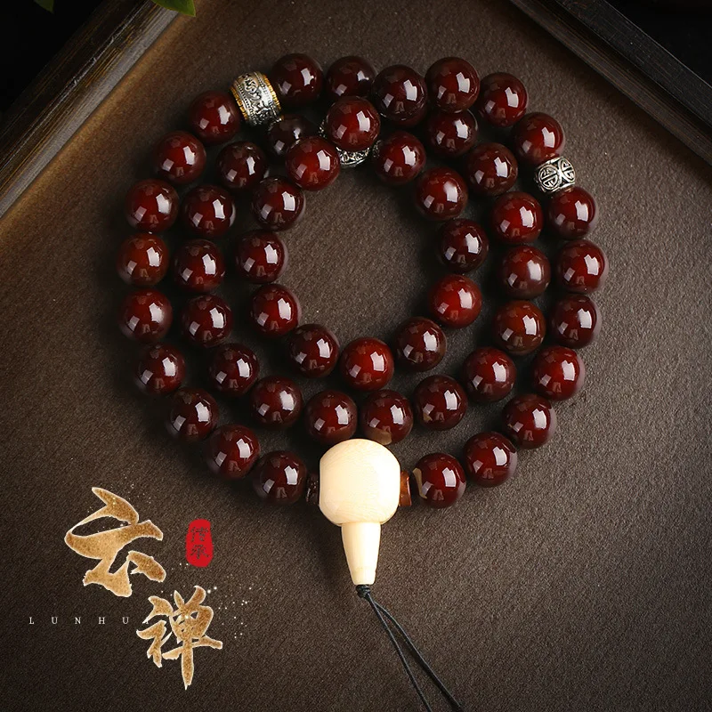 Sugar Heart Material Bodhi Root Bracelet Retro Double Circle Men's Art Indonesian Old Material Buddha Bead Prayer Bead Jewelry
Sugar Heart Material Bodhi Root Bracelet Retro Double Circle Men's Art Indonesian Old Material Buddha Bead Prayer Bead Jewelry