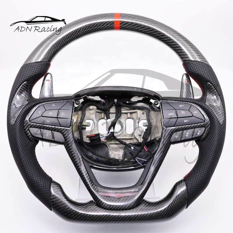2014-2021 for JEEP Grand Cherokee WK2 Carbon Steering Wheel Without airbags
2014-2021 for JEEP Grand Cherokee WK2 Carbon Steering Wheel Without airbags