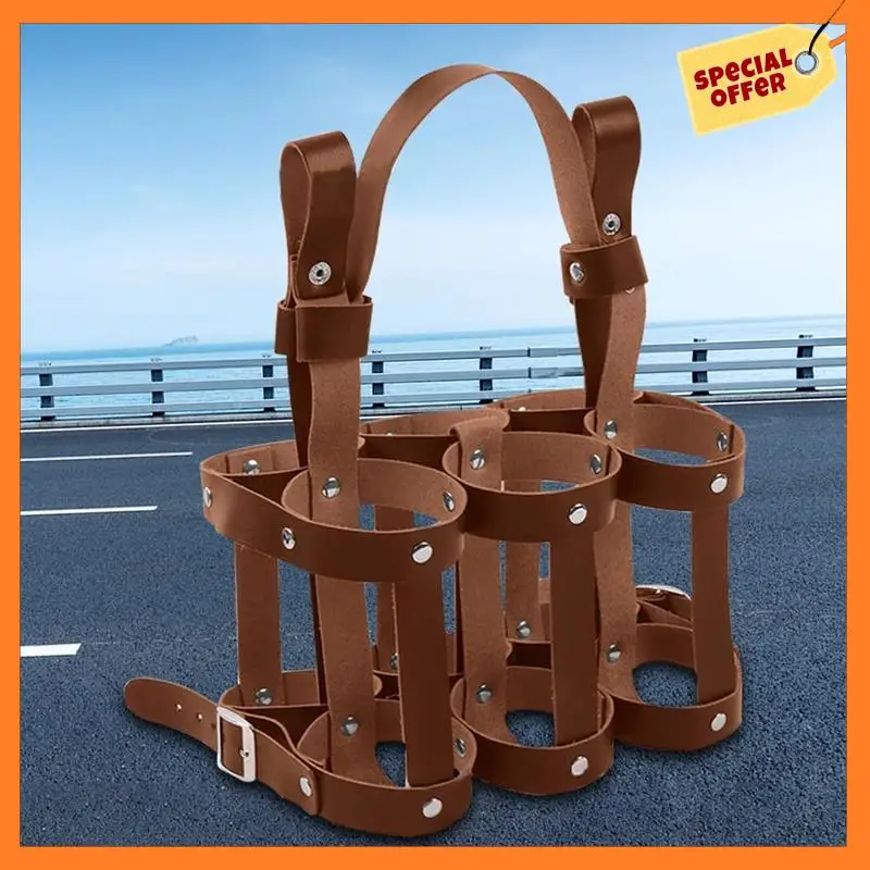 AD08-Bicycle Beer Bottle Holder Leather Drink Holder Outdoor Beer Water Bottle Holder 1 PCS Brown
AD08-Bicycle Beer Bottle Holder Leather Drink Holder Outdoor Beer Water Bottle Holder 1 PCS Brown