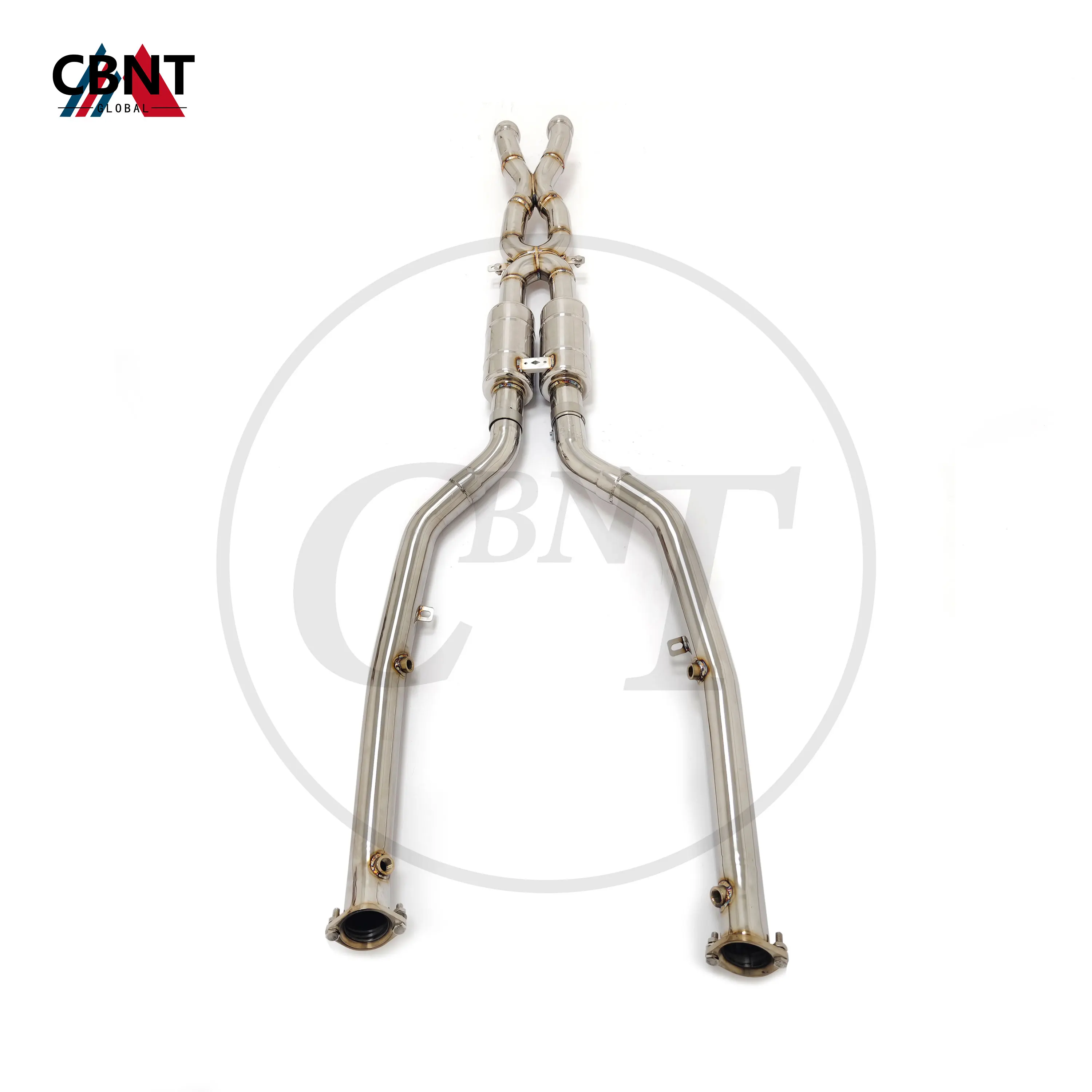CBNT Exhaust Systems New Design Midpipe for BMW E92 M3 4.0L Upgrade Dual X Pipe middle pipe Performance SS304 Exhaust Pipe
CBNT Exhaust Systems New Design Midpipe for BMW E92 M3 4.0L Upgrade Dual X Pipe middle pipe Performance SS304 Exhaust Pipe