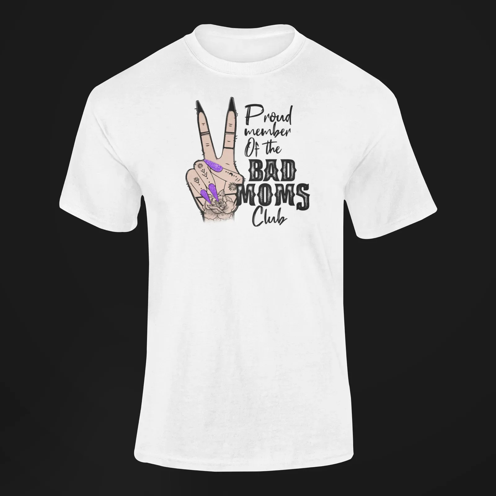 Футболка Proud Member of The Bad Moms Club с короткими рукавами, 6 вариантов цвета
Футболка Proud Member of The Bad Moms Club с короткими рукавами, 6 вариантов цвета