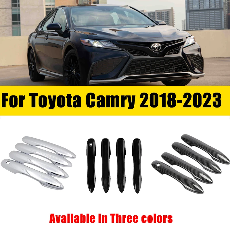Door Handle Cover Trim For Toyota Camry Daihatsu Altis XV70 2018-2023 Carbon Fiber Chrome Anti-scratch Luxurious Car Accessories
Door Handle Cover Trim For Toyota Camry Daihatsu Altis XV70 2018-2023 Carbon Fiber Chrome Anti-scratch Luxurious Car Accessories