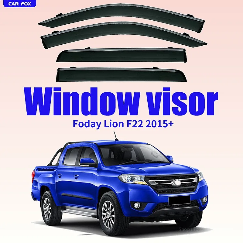 For Foday Lion F22 Pickup 2015+ Car Window Visor Awning Rain Sun Shade Side Windshield Auto Accessories
For Foday Lion F22 Pickup 2015+ Car Window Visor Awning Rain Sun Shade Side Windshield Auto Accessories