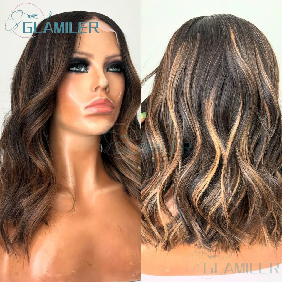 Short Bob Brown Blonde #4/27 Highlight Human Hair 5x5 Silk Top Lace Closure Wigs Pre Plucked Bleached Knots 360/Full Lace Wigs
Short Bob Brown Blonde #4/27 Highlight Human Hair 5x5 Silk Top Lace Closure Wigs Pre Plucked Bleached Knots 360/Full Lace Wigs