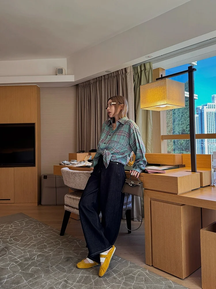 Джинсы MSKIN6 с высокой талией, женские, с черной строчкой, облегающие, из плотного денима, цвета кофе/карбон, эластичные, удлиняющие ноги
Джинсы MSKIN6 с высокой талией, женские, с черной строчкой, облегающие, из плотного денима, цвета кофе/карбон, эластичные, удлиняющие ноги