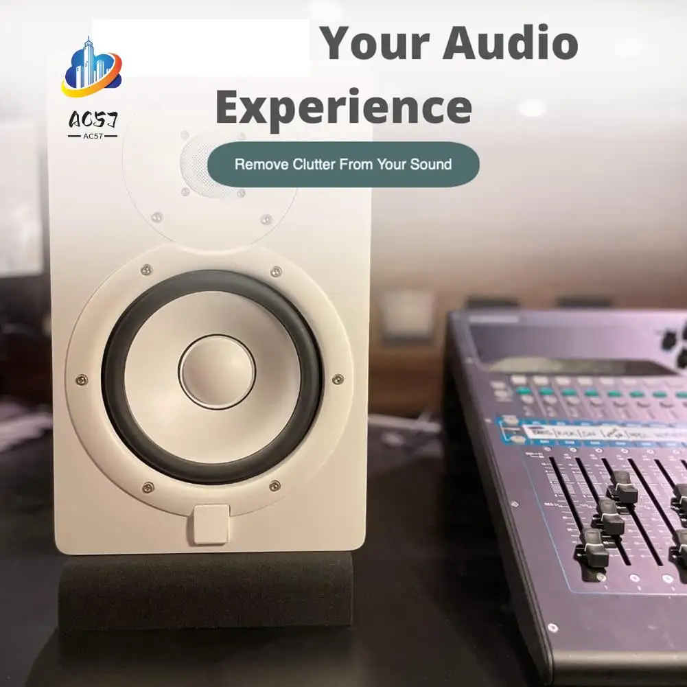 AC57-2 Pcs High Density Foam Speaker Pads - Speaker Isolation Pad, Monitor Acoustic Isolation Pads,Studio Monitor Pads
AC57-2 Pcs High Density Foam Speaker Pads - Speaker Isolation Pad, Monitor Acoustic Isolation Pads,Studio Monitor Pads