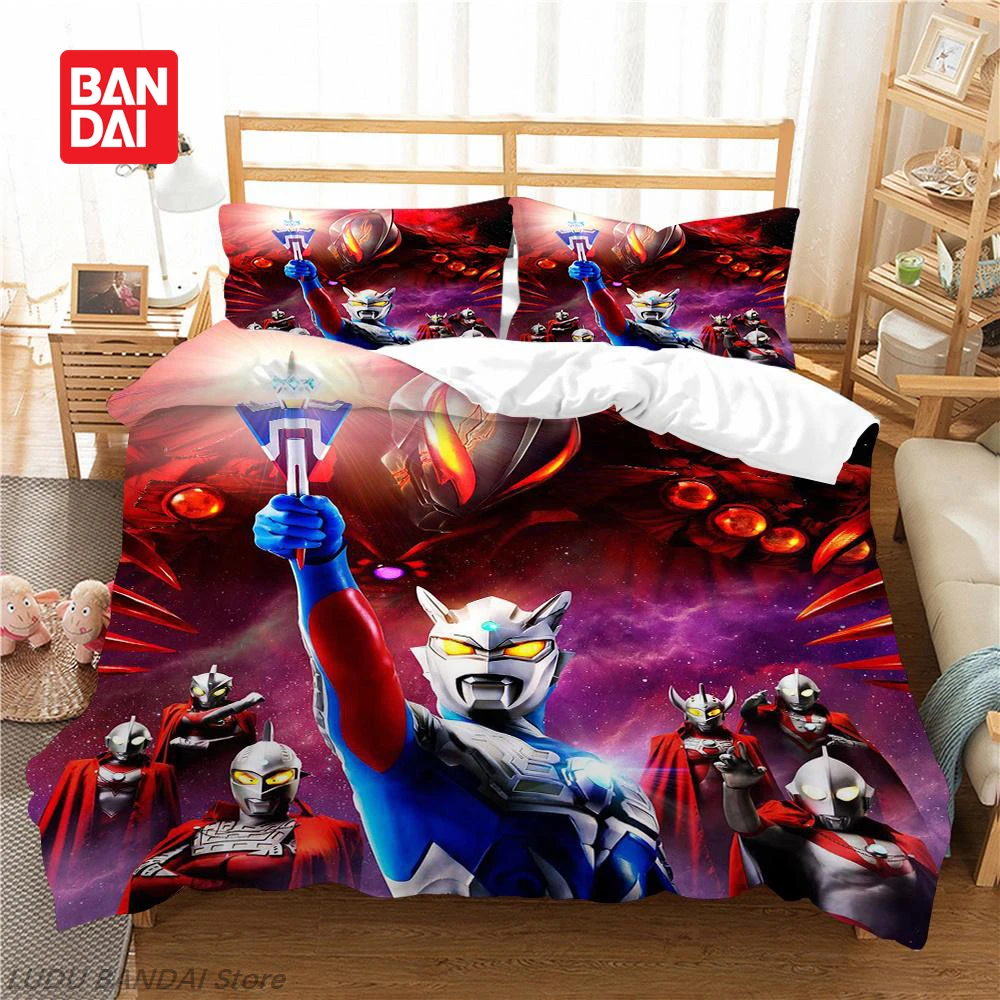 3Pcs Ultraman Bedding Set Duvet Cover Case Zero Tiga Ginga Anime Quilt Cover Set Kids Boys Bedroom Decor Christmas Gift Hero
3Pcs Ultraman Bedding Set Duvet Cover Case Zero Tiga Ginga Anime Quilt Cover Set Kids Boys Bedroom Decor Christmas Gift Hero