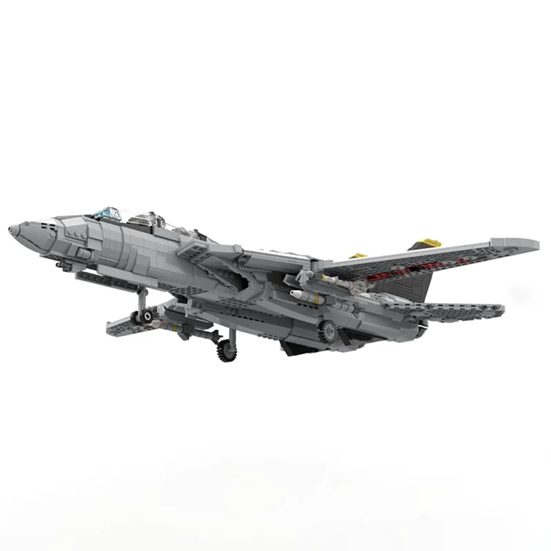 2123 шт. MOC War series F 14D Super Tomcat модель военного самолета, строительные блоки, штабелируемые кирпичи, креативные игрушки, подарок для детей, развивающие игрушки своими руками
2123 шт. MOC War series F 14D Super Tomcat модель военного самолета, строительные блоки, штабелируемые кирпичи, креативные игрушки, подарок для детей, развивающие игрушки своими руками