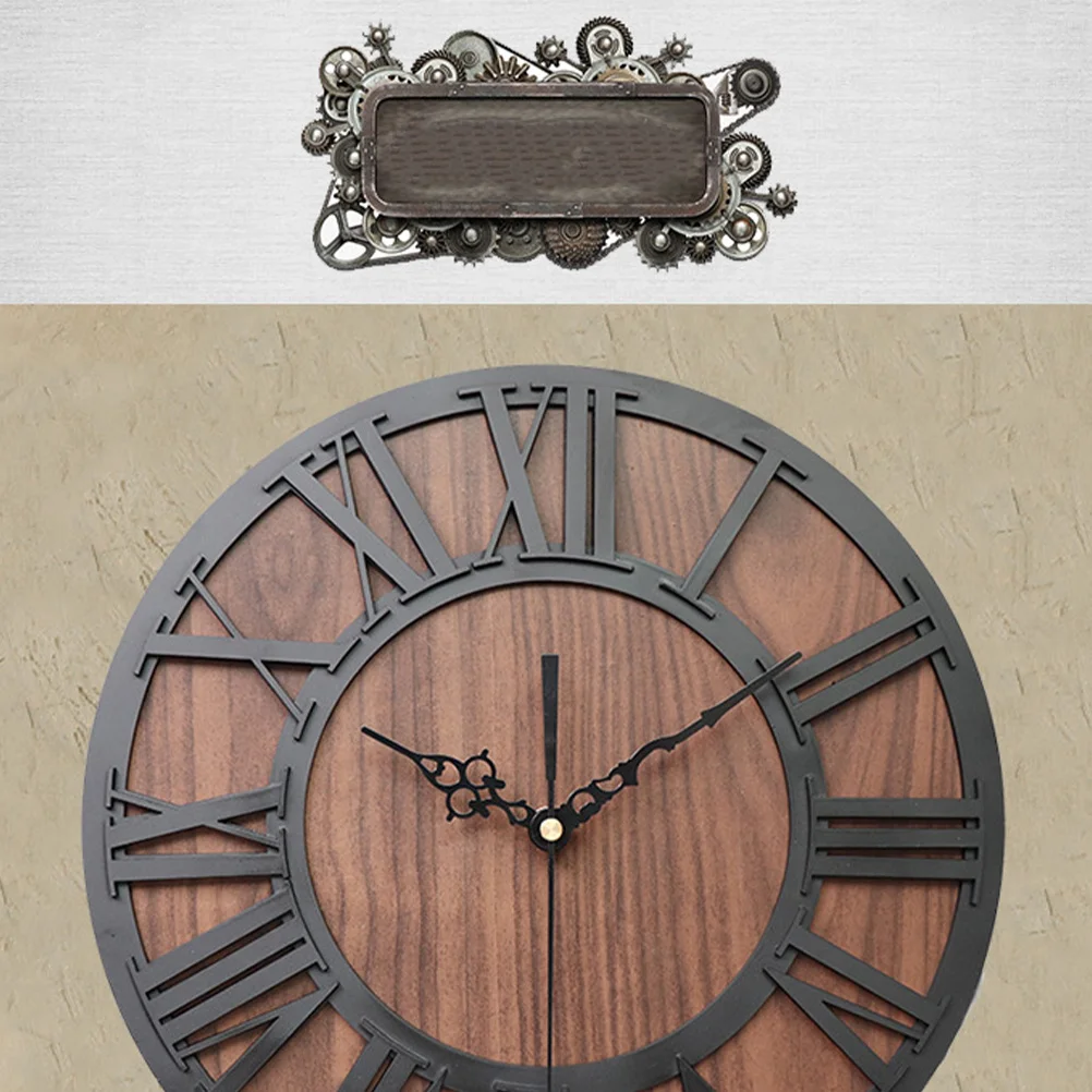 Roman Numerals Clock: Retro Wall Hanging for Living Room Decor Decorative Classic Kitchen Clock for Bedroom Home Office Black (B
Roman Numerals Clock: Retro Wall Hanging for Living Room Decor Decorative Classic Kitchen Clock for Bedroom Home Office Black (B