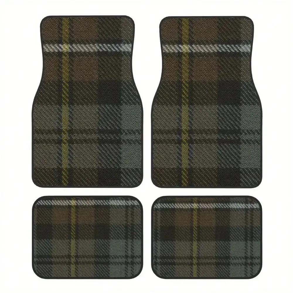 4pcs car floor mats, car floor mats Cameron Aguel style aging Scottish plaid car floor mat set, suitable for any vehicle
4pcs car floor mats, car floor mats Cameron Aguel style aging Scottish plaid car floor mat set, suitable for any vehicle