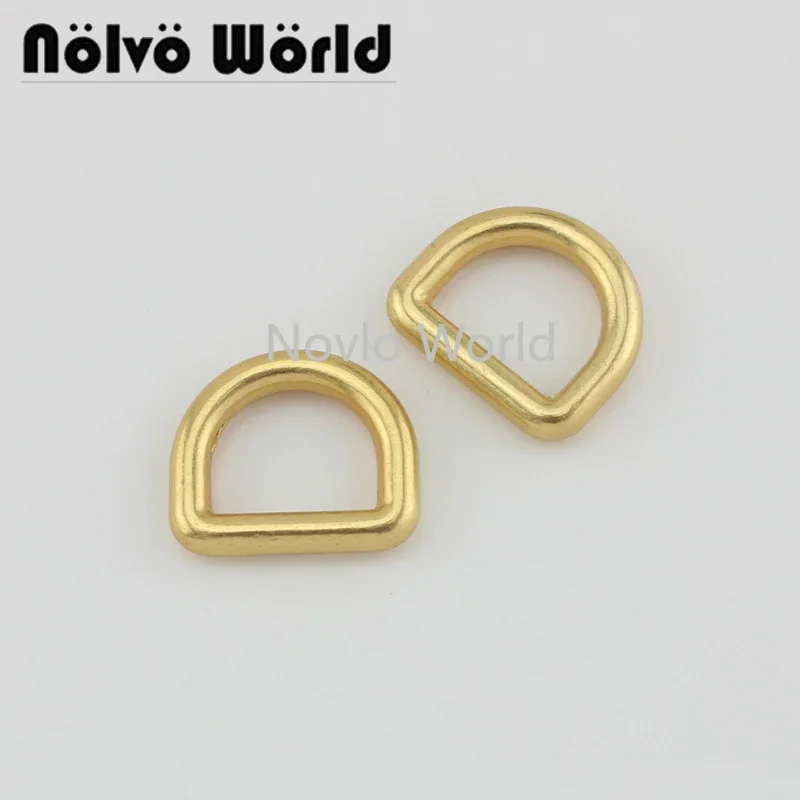 20-100pcs 3 size 10-12-16mm Satin Gold closed d ring solid casting,Satin golden d rings for purse handbag hardware
20-100pcs 3 size 10-12-16mm Satin Gold closed d ring solid casting,Satin golden d rings for purse handbag hardware