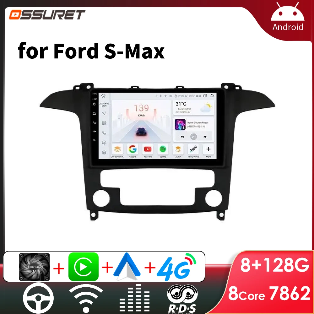 Android Car Radio Player for Ford Smax S Max S-MAX 2007-2015 Carplay Car Stereo Multimedia Video GPS Autoradio 7862 2Din Audio
Android Car Radio Player for Ford Smax S Max S-MAX 2007-2015 Carplay Car Stereo Multimedia Video GPS Autoradio 7862 2Din Audio