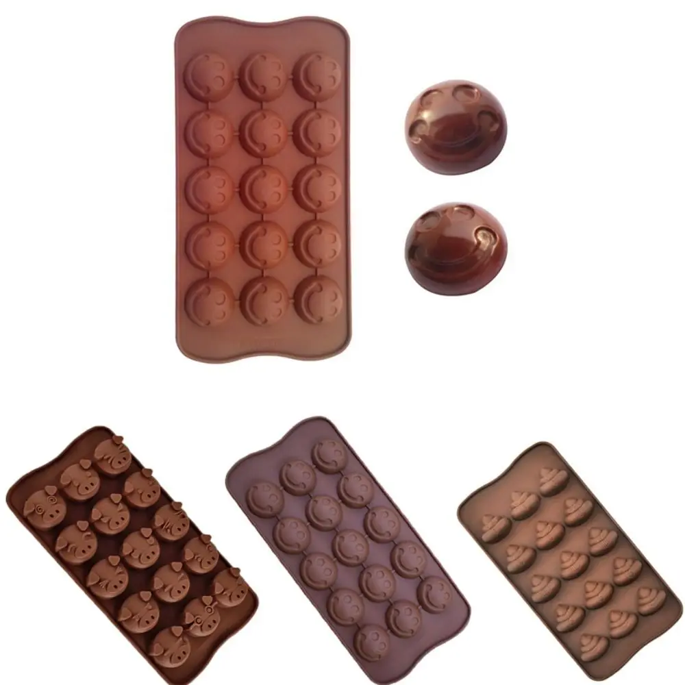 Smile Face Pig Shaped Mini Poop Chocolate Mold 15 Grids Funny Poop Silicone Mold No Stick Personalized Candle Mold Cake
Smile Face Pig Shaped Mini Poop Chocolate Mold 15 Grids Funny Poop Silicone Mold No Stick Personalized Candle Mold Cake