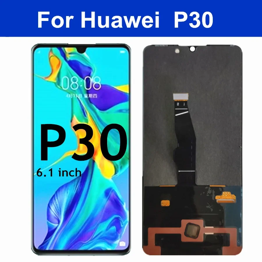 6.1" For Huawei P30 LCD Display Touch Screen Digitizer Assembly for HUAWEI P30 Display ELE-L29 ELE-L09 ELE-AL00
6.1" For Huawei P30 LCD Display Touch Screen Digitizer Assembly for HUAWEI P30 Display ELE-L29 ELE-L09 ELE-AL00