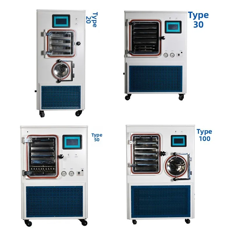 Vacuum Dryer Square Chamber Silicone Oil Electric Heating In-Situ Food And Drug Pilot Scale Freeze Drying Machine
Vacuum Dryer Square Chamber Silicone Oil Electric Heating In-Situ Food And Drug Pilot Scale Freeze Drying Machine